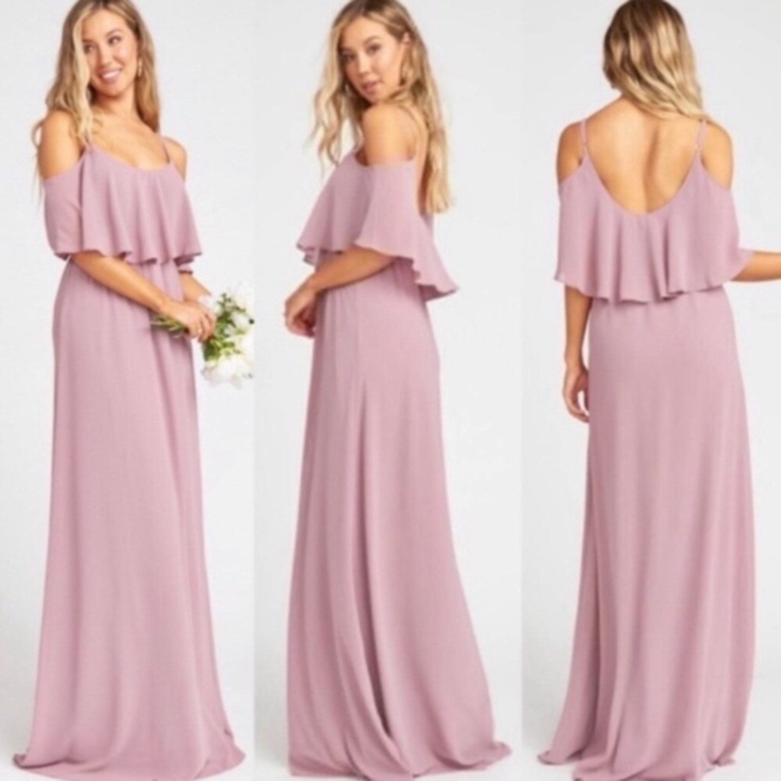 Show Me Your Mumu Smym Caitlin Antique Rose Pink Maxi Dress New Womens Xxs